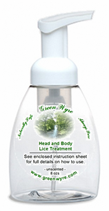 GreenWyre Lice Treatment Bottle
